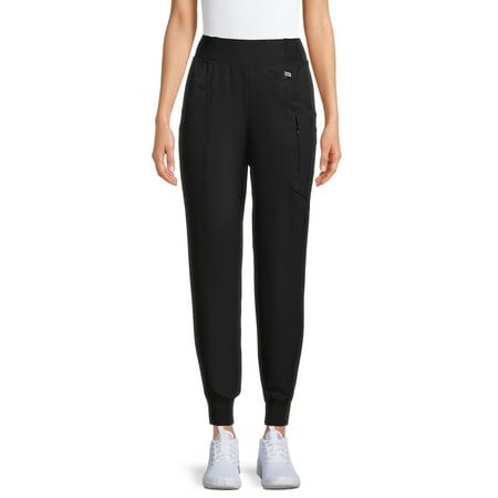 

ClimateRight by Cuddl Duds Women’s and Women s Plus Scrub Joggers with Anti-Bacterial Technology