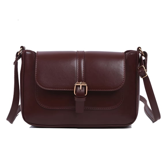 GASTROPOD Crossbody Bags for Women Small Over the Shoulder Crossbody Handbags,Over the Shoulder Bags for Women, Leather, Dark Brown