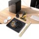 thumbnail image 4 of Quemador De Incienso Mesa De Arena, Adornos De Decoración De Escritorio Meditación Zen Mesa De Arena De Jardín Con Varilla De Incienso Corta Para La Oficina Para La Sala De Té ANGGREK Zen Garden Sand Table, 4 of 8
