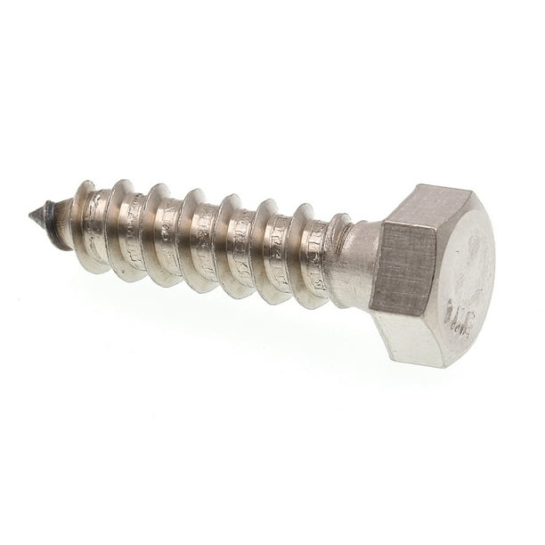 PrimeLine 9056104 Hex Lag Screws, 3/8 in. X 11/2 in., Grade 188