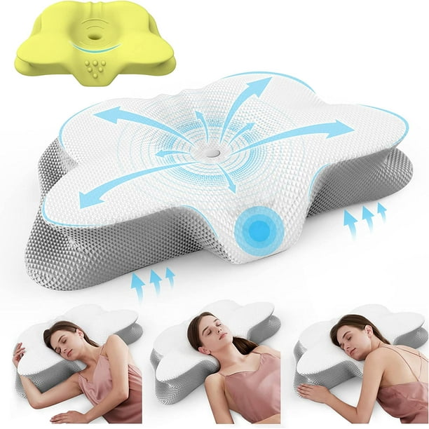 Cervical Pillow Memory Foam Pillow for Pain Relief Ergonomic