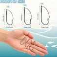 thumbnail image 5 of Yokua 30Pcs Wackys Rig Hook Replacement Sharply Weedless Fishings Hook Rustproof, 5 of 8