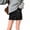 #289-Black, variant on Roncen Women's Sequin Mini Skirt, Beige Tweed Bodycon Party Skirt with Allover Glitter for Holiday
