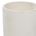 thumbnail image 6 of DecMode Ceramic Contemporary Planter Set of 2 16", 13"H, Matte White Finish with Natural Toned Wooden Legs, 6 of 13
