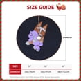thumbnail image 2 of Defioc Bluey for Christmas Tree Skirt Snowman Xmas Tree Skirt Farmhouse Christmas Decorations Tree Mat for Holiday Party Decor-36", 2 of 6