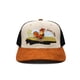 thumbnail image 2 of KNITE Gorra Farmer Gallo cafe Trucker Hombre Ajustable Estilo Palenque Rancho, 2 of 5