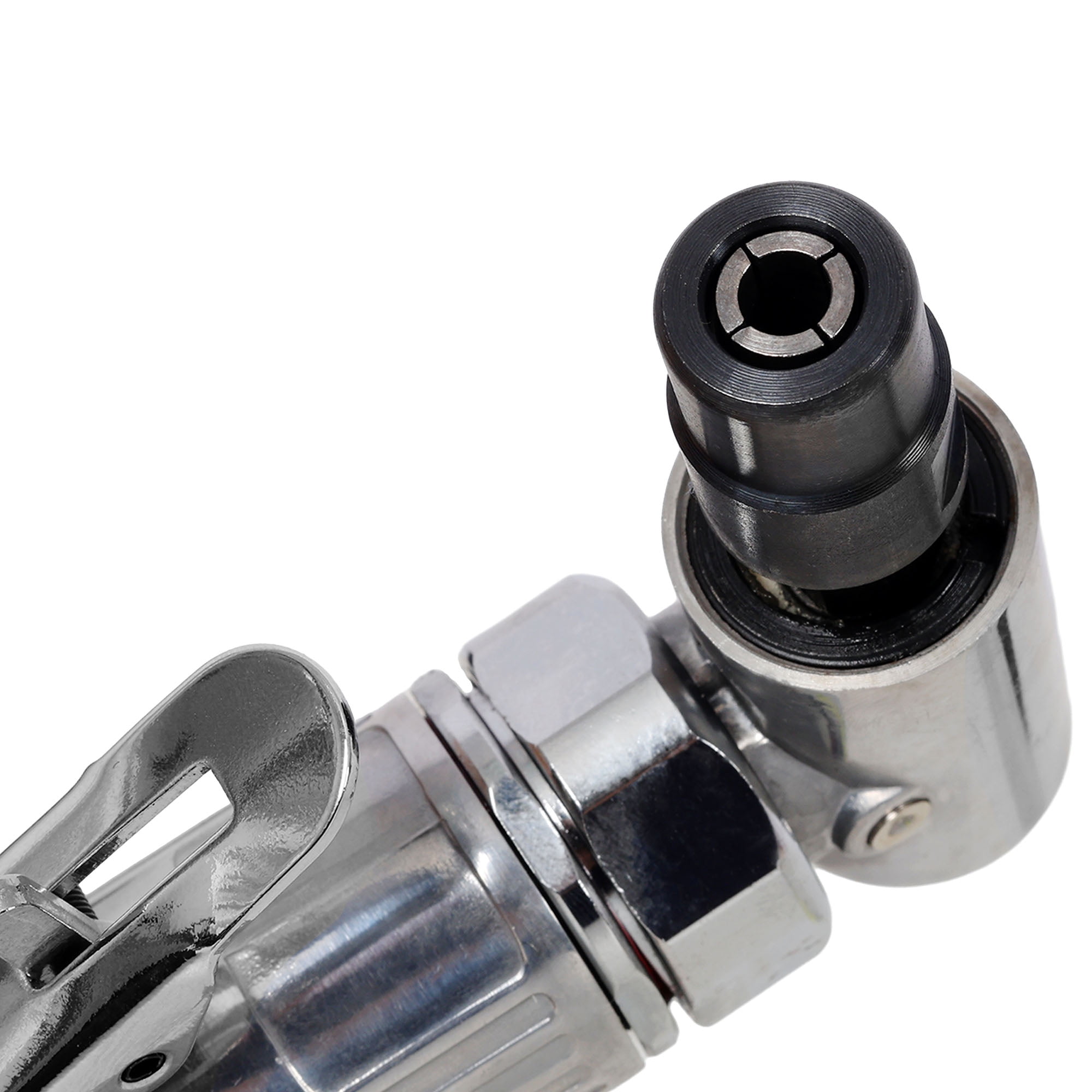 CQSXDA 1/4" Air Angle Die Grinder, 90° Head, 21K RPM, Ball Bearing, Lightweight Aluminum