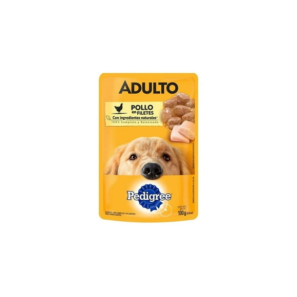Paquete de 12 sobres Pedigree Adulto pollo en filetes