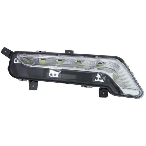 KAI New CAPA Certified Standard Replacement Passenger Side Daytime Running Light, Fits 2014-2020 Chevrolet Impala