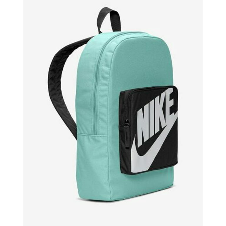 canta es bonito pegamento Nike Classic Kids' Backpack Teal Black White BA5928 307 Sz (16L) 15" H x  11" W x 5" D - Walmart.com
