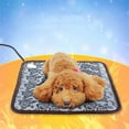 thumbnail image 6 of Pet Heating Pad, 20W Electric Heated Blanket, Biteproof Cord & 3 Temperature Settings, Waterproof Warm Bed for Dogs Cats, Indoor Use for Pet Bed (17.7x17.7 in), 6 of 6