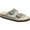 Gray, variant on Birkenstock Women's Arizona Shearling Sandals, Stone Coin/Natural, Grey, 6 Narrow US