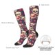 thumbnail image 4 of Balery Skull rock music record Calcetines novedosos Calcetines deportivos Calcetines hasta la rodilla Calcetines de algodón Calcetines originales y geniales, 4 of 6