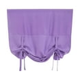 thumbnail image 1 of 46x63 Inch Farmhouse Rod Pocket Curtain 1 Panel Translucent Filter Sheer Curtain for Living Room Kitchen Bedroom Door Window Light Filtering, 1 of 7
