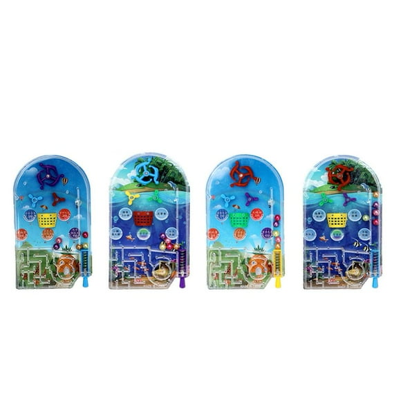 Pocket Pinball Desktop Shooting Game Party Mini Puzzle Toy Child Kid Gift Random