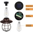 thumbnail image 2 of Solar Lantern, Traditional Marine Style Retro Design Outdoor Decorative Light For Gardens, Patios, Walls, 2 of 5
