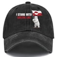 thumbnail image 1 of I Stand With Greenlands Flag Bear Kalaallit Greenlanders Hats For Men Stylish, 1 of 1