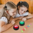 thumbnail image 3 of ArtCreativity Yes Button Toy with 10 Funny Sound Variations – Interactive Talking Electronic Gadget for Kids Ages 3+, Teens, and Adults, 3 of 7