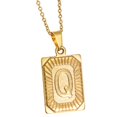 thumbnail image 2 of Letter Pendant Necklace Sweater Chain Charm Necklace for Valentine's Day Q, 2 of 9