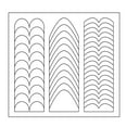 QUSENLON French Tips Nail Decals French Manicure Strips Professional