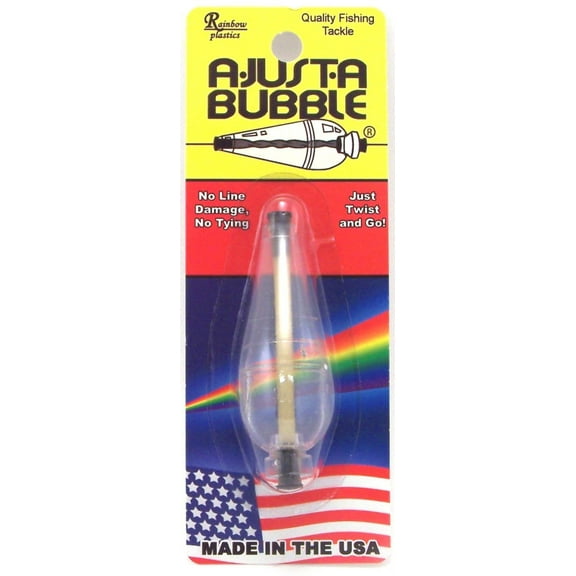 Double X Tackle A-Just-A-Bubble Fishing Float 1/4 oz Clear