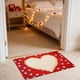thumbnail image 5 of Felpudo de San Valentín | Alfombra de entrada absorbente y antideslizante | Felpudo de poliéster de 40 x 60 cm | Acolchado y resistente a la suciedad para cocina, baño, entrada, porche y lavandería, 5 of 6