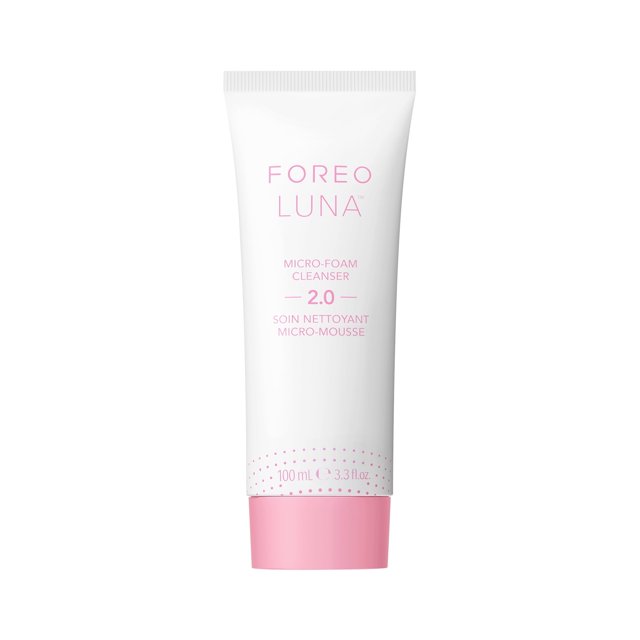 FOREO Micro-Foam Cleanser 2.0 Gentle Foaming Face Wash for Sensitive Skin, 100ml
