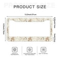thumbnail image 6 of Cute Bunnies and Daisies License Plate Frames for Women Men Car Plate Holder Cover Metal Tag Aluminum Car Accessories Front Rear Plate Decor, 6 of 6