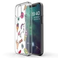 thumbnail image 1 of TalkingCase Slim Phone Case Compatible for Apple iPhone 12 Mini, Unicorn Stickers Print, Lightweight,Flexible,Soft, USA, 1 of 7