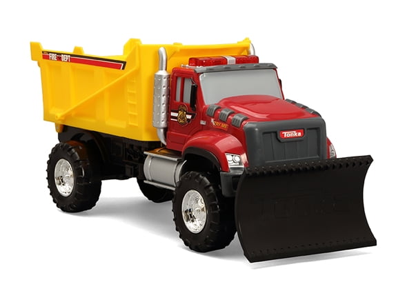tonka snow plow truck