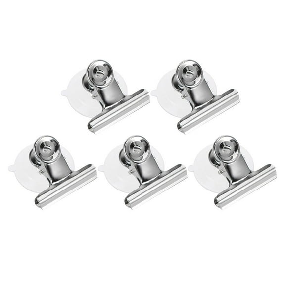 5 Pcs Suction Cup Hooks Clip Plate Kitchen Suction-cup Clamps