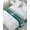 Turquoise, variant on Bed Runner for Twin Size, Grey Beige Anchor Coastal Decorative Scarf Throws for Foot of Bed, Nautical Vintage Art Wooden Luxury Bedding Protector Slipcover Bedrunners for Hotel/Home, 71 x 20 Inch