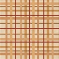 thumbnail image 1 of Ahgly Company Machine Washable Indoor Square Transitional Neon Orange Area Rugs, 6' Square, 1 of 7