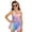 Cartoon Butterfly Creature with Gradient Bokeh Pattern, variant on Girls' Lightning Wolf Graphic Swim Dress - Sleeveless One-Piece Skirted Bathing Suit | Quick Dry, Stretchy for Beach & Pool
