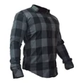 thumbnail image 2 of Camisa Franela De Cuadros Gris Oscuro Hombre Slim Fit, 2 of 5
