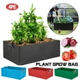 AGXAP Seed Disseminators Growth Container Raised Fabric Bag Garden Bed