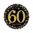 thumbnail image 1 of Oro negro, oro rosa, 30 años, 40 años, 50 años, 60 años, 70 años, 80 años, decoración de fiesta de cumpleaños, 1 of 6
