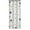 D, variant on Bilqis Shower Curtain Liner, PEVA Shower Liner, Plastic Waterproof Shower Curtains, 31.5*70.87 inch with Grommet Holes
