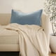 thumbnail image 5 of Fundas de almohada de estilo japonés sin estampado, algodón lavado, color puro, diseño elegante, 5 of 6