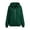 Dark Green_002, variant on Women's Street Long Sleeve Hoodie Drawstring Solid Color Zip Up Shirt Jacket Casual Grey L