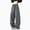 Z-801GY, variant on YMNXA Men's Casual Pants Drawstring Elastic Waist Solid Color Wide Leg Straight Leg Loose Fit Comfortable Fashion Trousers For Daily Wear,Black,L