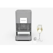 Frigidaire Gallery Artisanal Clear Sphere Ice Maker, Self-Cleaning Premium Ice Machine with Touch Controls, Grey