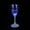 Blue, variant on Vestitly Glass&Bottle LED Luminous Cups Light Up Champagne Glasses Stemless Champagne Flutes Ambient Champagne Glasses Food Grade Creative Wine Glasses For Festivals Christmas (4.1 Oz Multi Color)