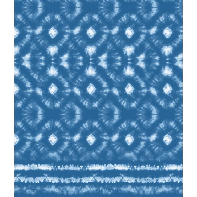 Soimoi Modal Satin Fabric Tie & Dye Panel Printed Fabric 1 Yard 42 Inch Wide
