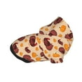 thumbnail image 2 of Cauagu Thanksgiving Turkey and Pumpkin Pattern Winter Pet Hoodie Sweatshirts- Dog Hoodie Sweater with Leash Hole - Cute Dog Hoodie - Pet Clothes Puppy Cat Custume -Small, 2 of 8