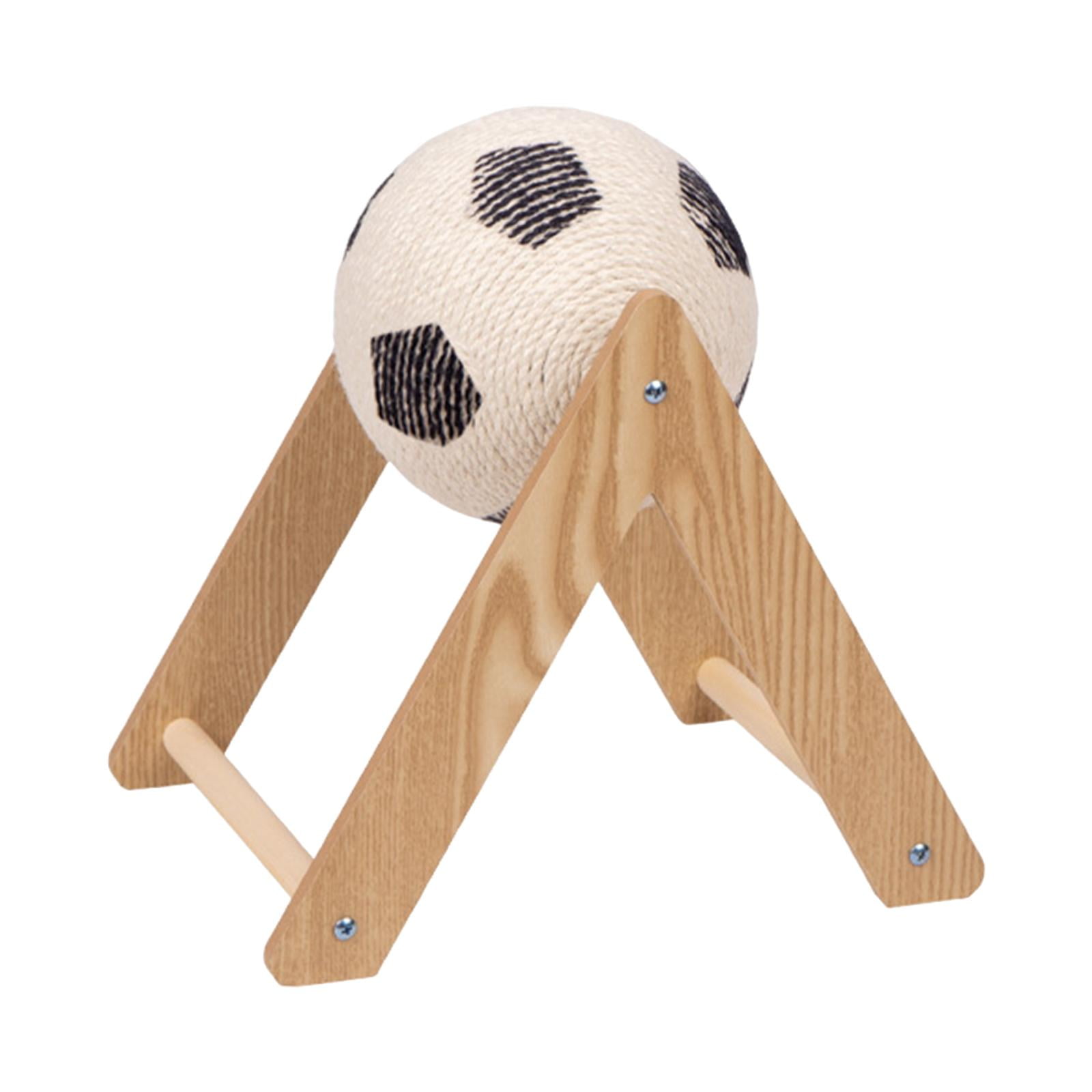 Fzaqwen Cat Scratcher Ball Versatile Cat Scratching Post for Playing Exercise Indoor S