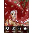 thumbnail image 7 of Gingerbread Christmas Cloth Napkins Set of 8 Reusable Dinner Napkins, Xmas Balls Branches Red Cocktail Napkin Washable Table Napkins for Wedding/Holiday Party/Baby Shower 20"x20", 7 of 7