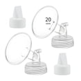 thumbnail image 1 of Accesorios para extractores de leche: brida Momstouch de 20 mm con válvula de pico de pato, 1 of 3
