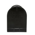 thumbnail image 2 of Gibraltar Mailboxes Stanley Extra-Large Capacity Galvanized Steel Black, Post-Mount Mailbox, ST200B00, 2 of 8