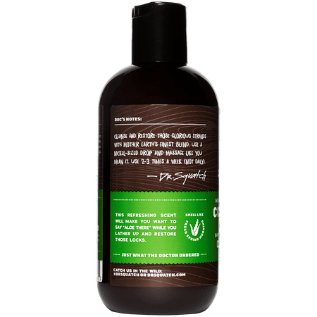 Dr. Squatch Natural Shampoo, Cool Fresh Aloe, 8 oz